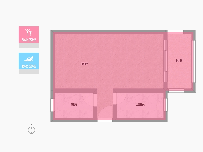 陕西省-西安市-太白逸境-38.34-户型库-动静分区