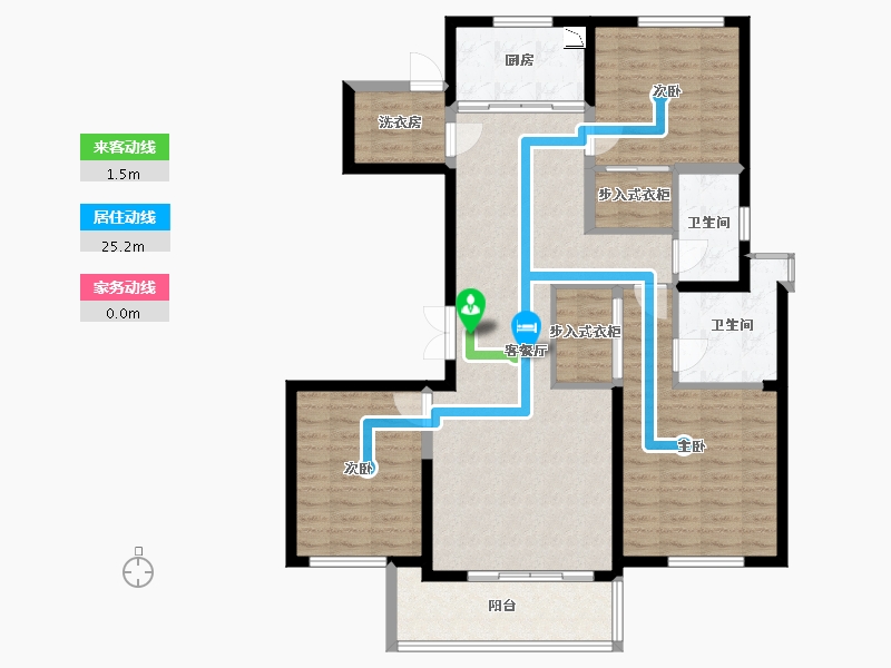 湖北省-武汉市-联投中心-113.41-户型库-动静线