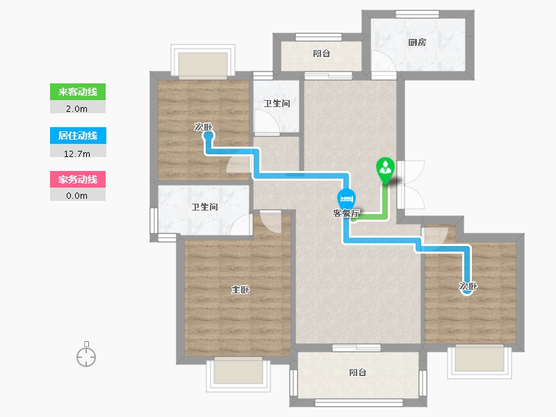 江西省-九江市-滨江学府-83.13-户型库-动静线