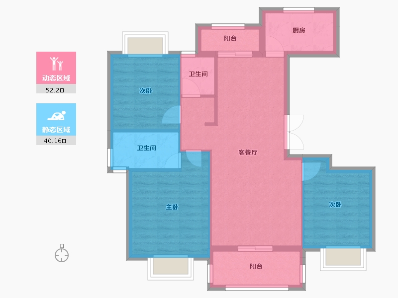 江西省-九江市-滨江学府-83.13-户型库-动静分区