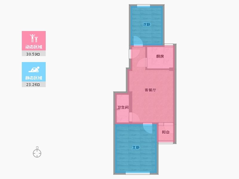 辽宁省-铁岭市-清湖郡-47.17-户型库-动静分区