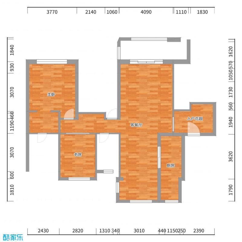 胡一舟-中式-新力金沙湾-户型图概览