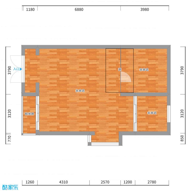 李青越-107㎡新中式别墅-户型图概览