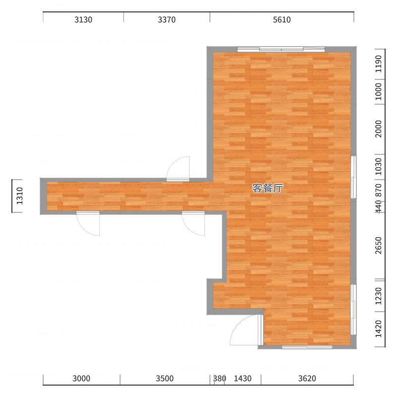 装修设计陈先生-《梦想的家》现代轻奢美式-户型图概览