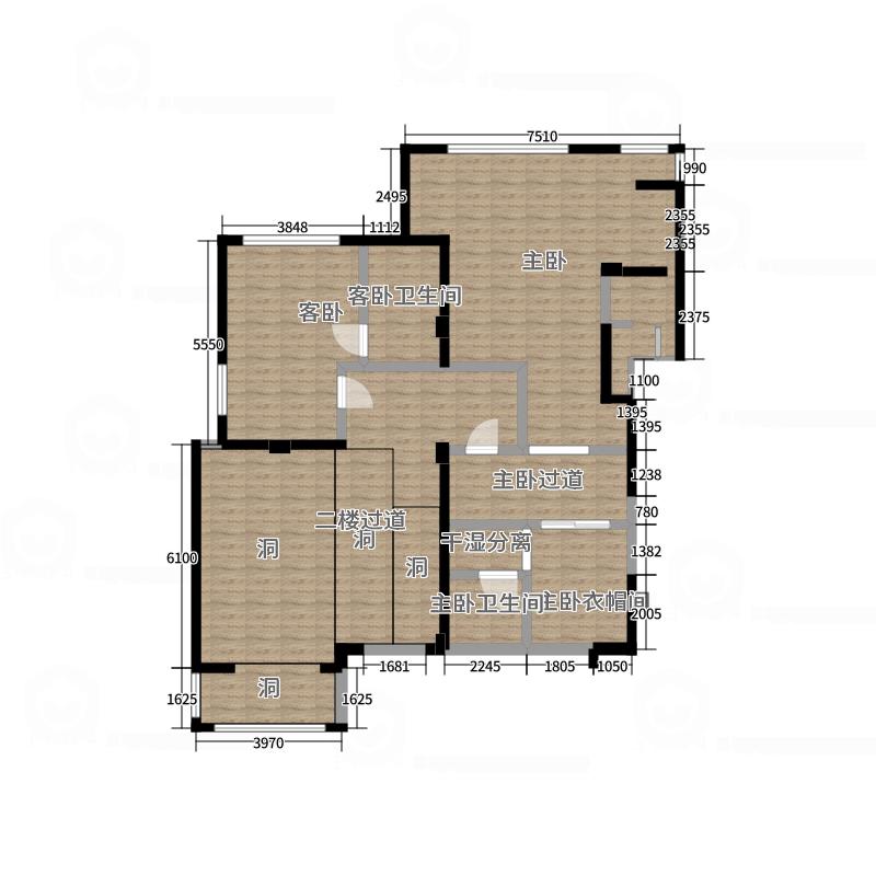 FAKAS-雅致黑白灰--【Euphoria】-户型图概览