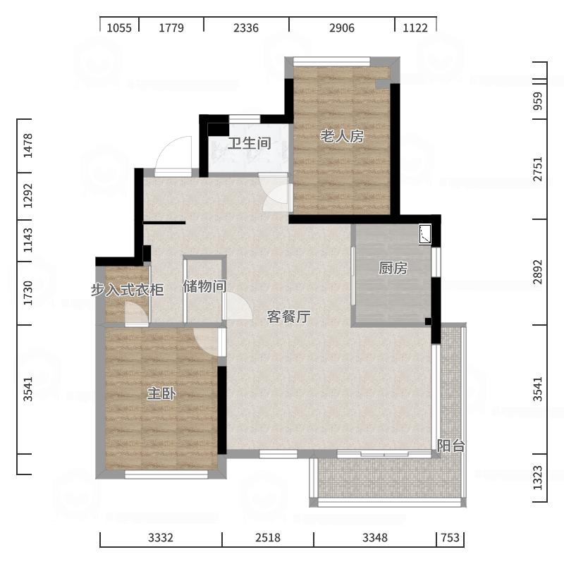 朱晨希-【简美】-户型图概览