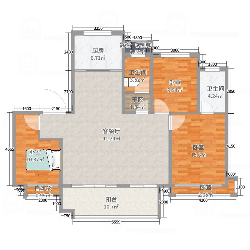 杨晓溢-山河赋老总kjl装修效果图