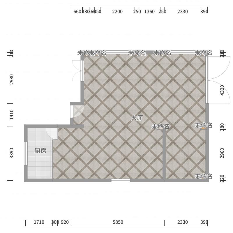 李立猛-民宿大厅篇-户型图概览