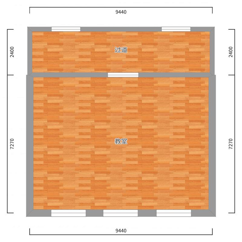 188****1008thFA-工装教室-户型图概览