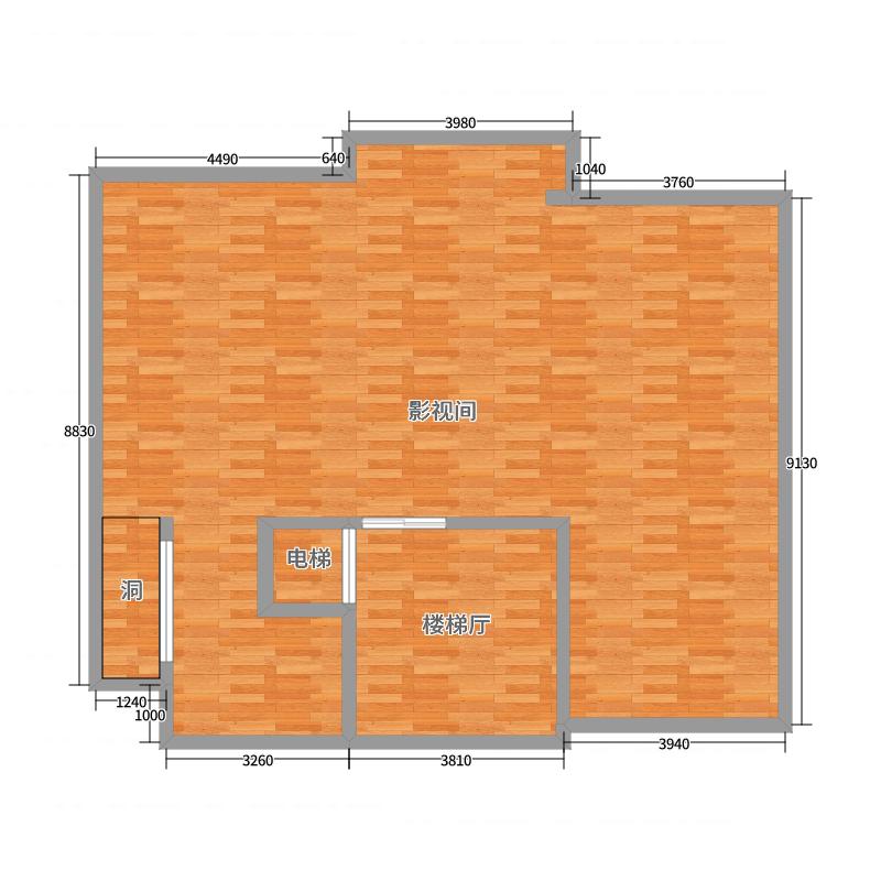 章保信-《歇斯底里》-户型图概览