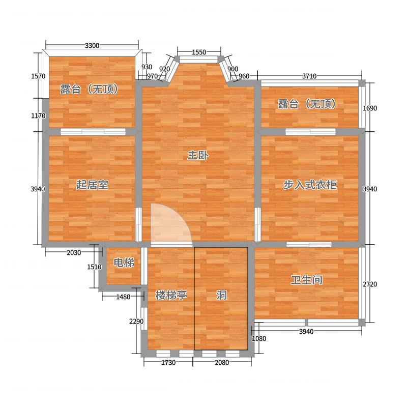 章保信-《歇斯底里》-户型图概览