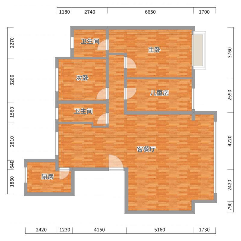 刘刚-轻奢美式-户型图概览