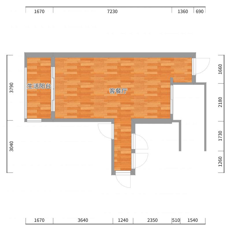 装修设计陈先生-《稻香》时尚轻奢风-户型图概览