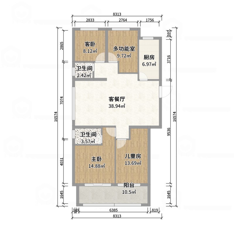 孙洪洋-茂业国际金融中心装修效果图
