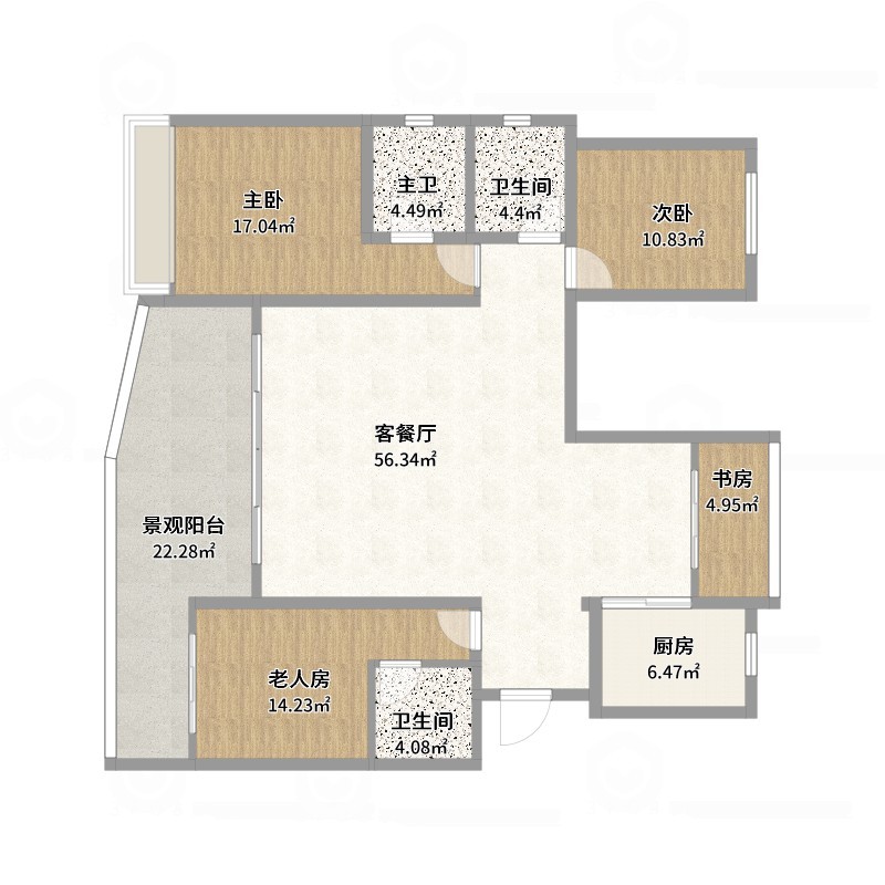 风格居全案设计V曹-博元.状元府  布局图装修效果图