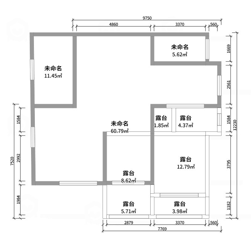 蓝玥儿-现代别墅外观设计2装修效果图