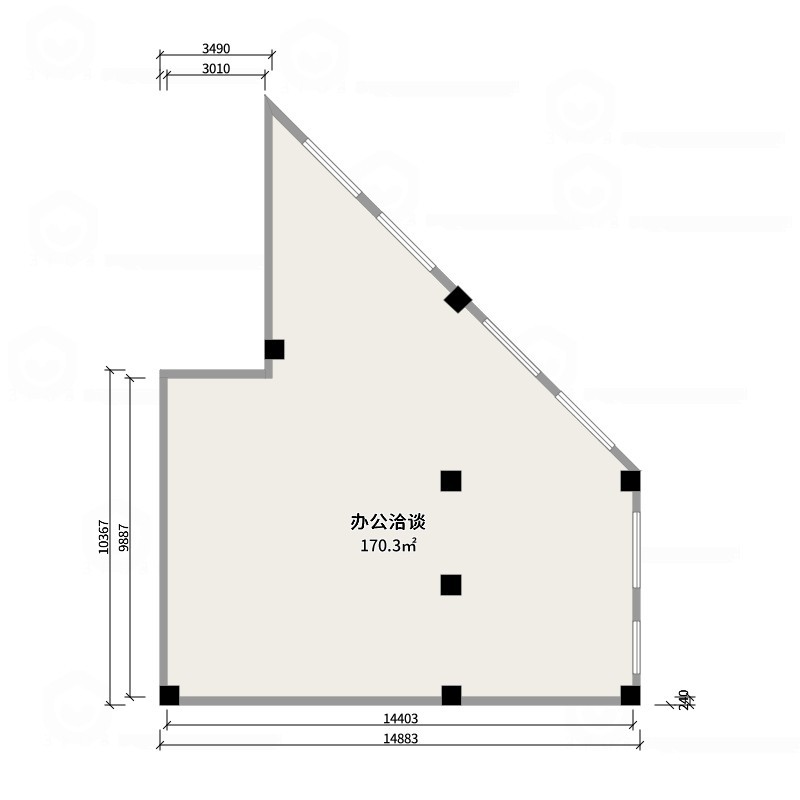 葛城乾巧-未命名方案装修效果图
