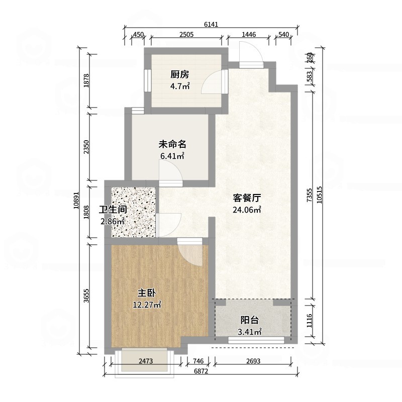136****5475鑫洁装饰-林荫春天-副本装修效果图