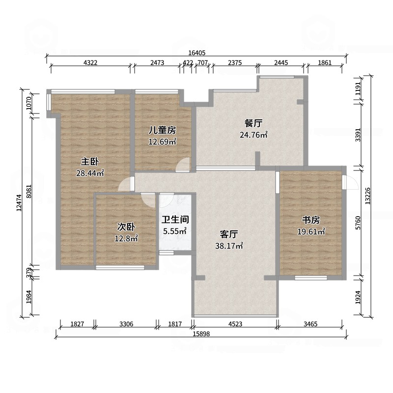 XixyY-蓝屿风-户型图概览