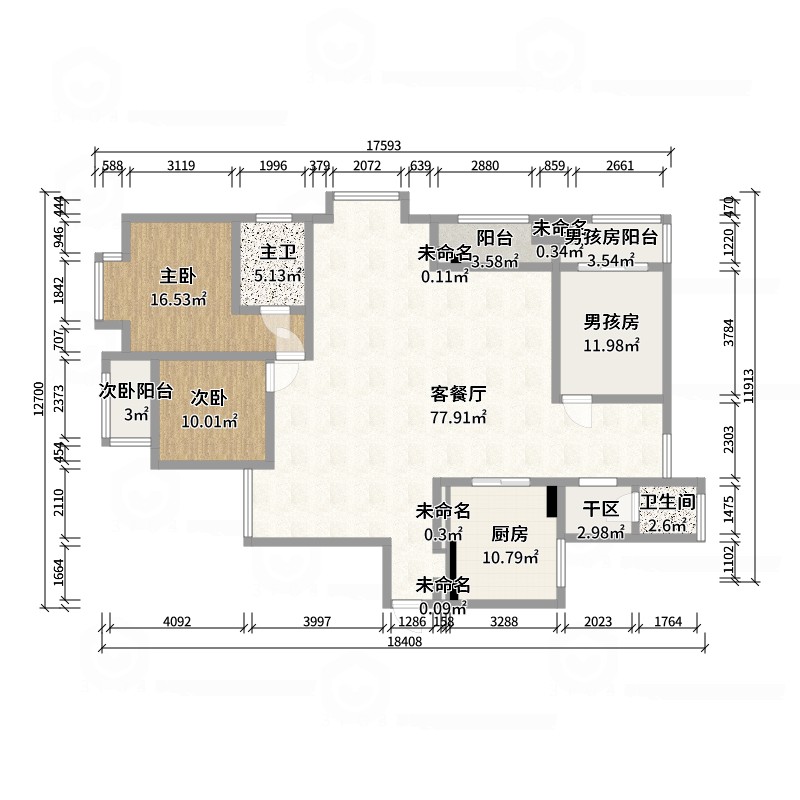 中博和嘉苑3-2403