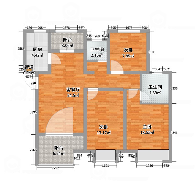 碧桂园天麓2-2408-尹老师家方案