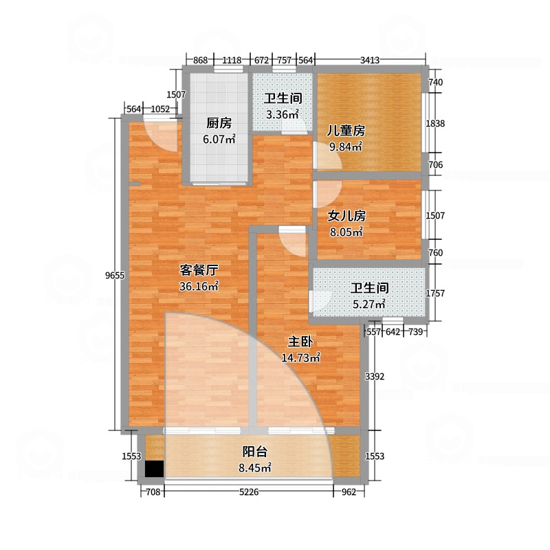 万科江山府4-305