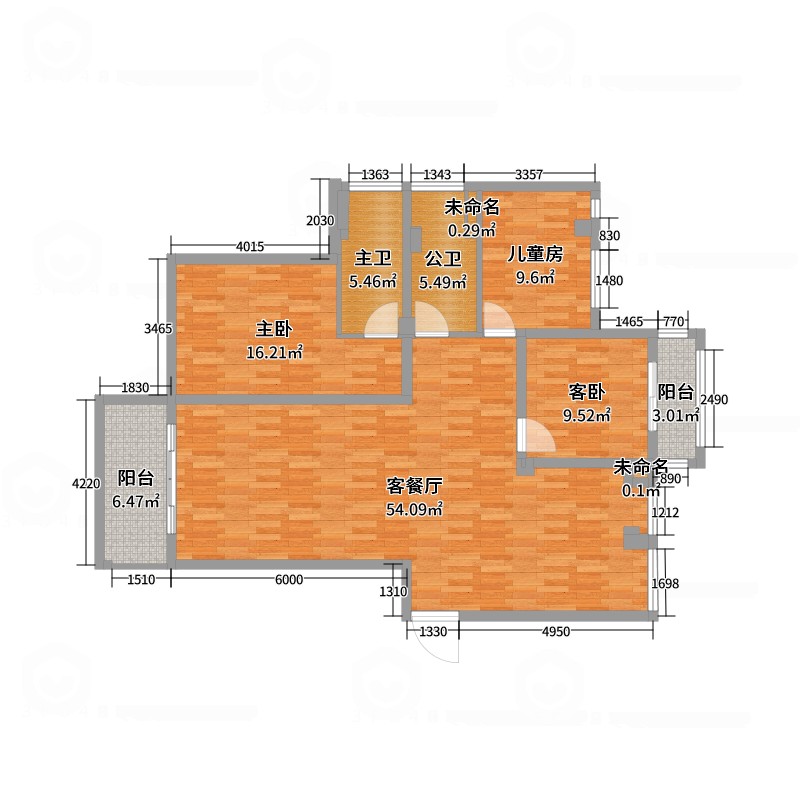 万象新城户型图图片