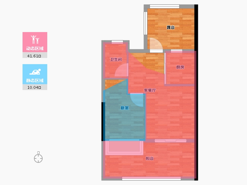 云南省-西双版纳傣族自治州-阅蓝江-49.36-户型库-动静分区