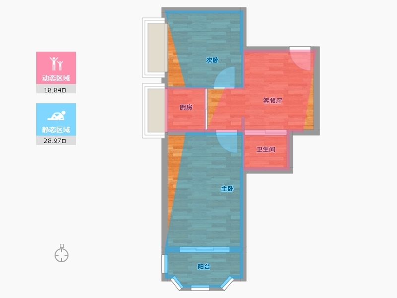 北京-北京市-三丰里-47.10-户型库-动静分区