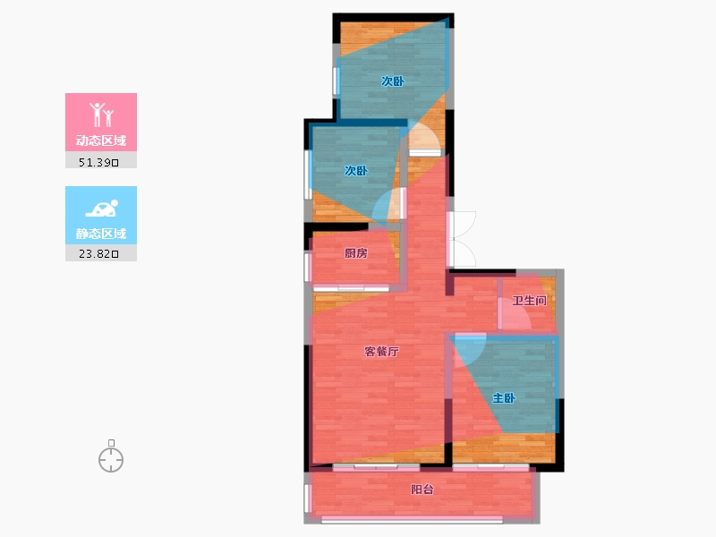 河北省-邯郸市-缔昌澜庭叙-80.80-户型库-动静分区