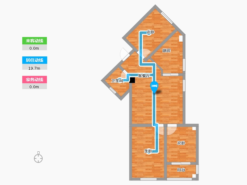 山西省-吕梁市-名仁家园-79.18-户型库-动静线