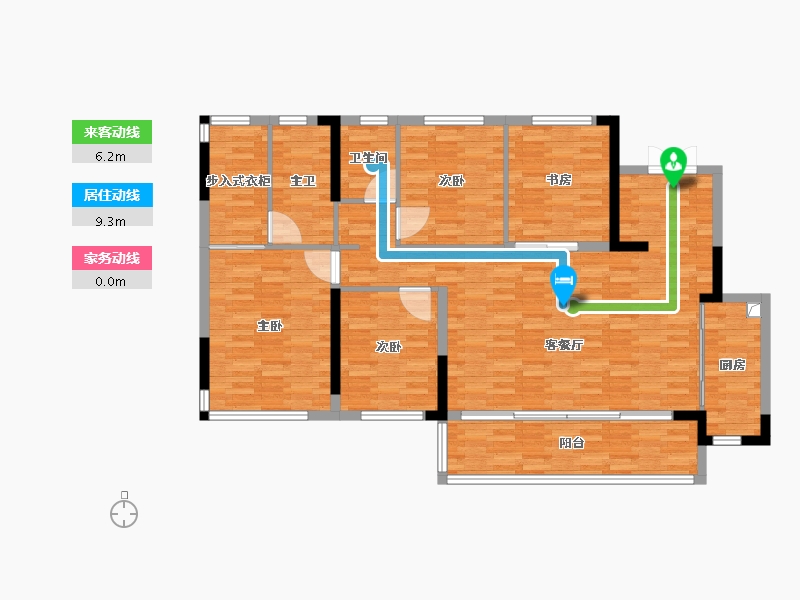 四川省-成都市-高投合悦锦萃-122.79-户型库-动静线