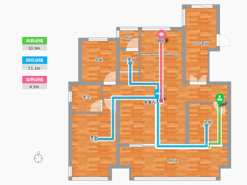 河南省-许昌市-金石青云上境-99.14-户型库-动静线