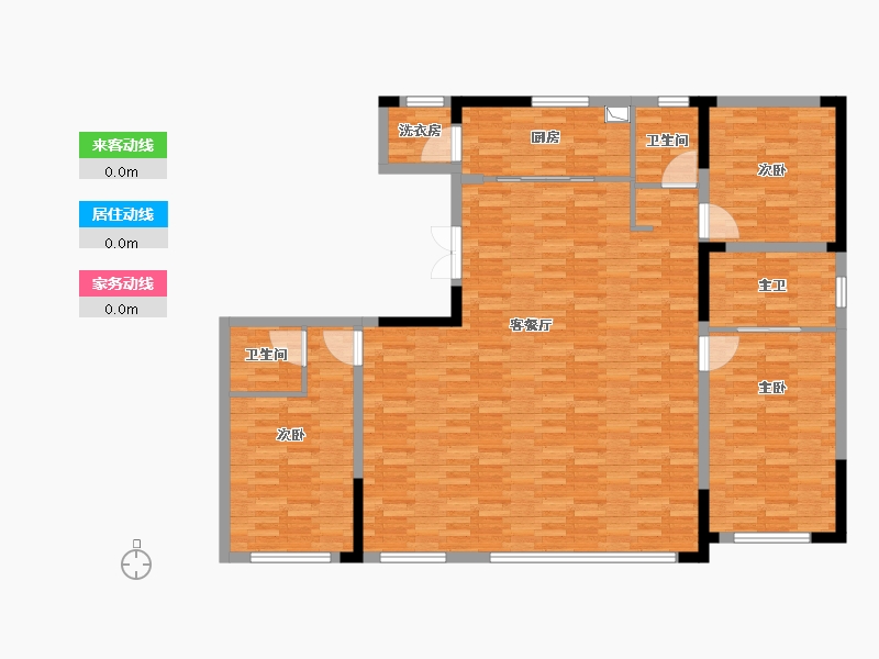 吉林省-长春市-万龙府-138.00-户型库-动静线