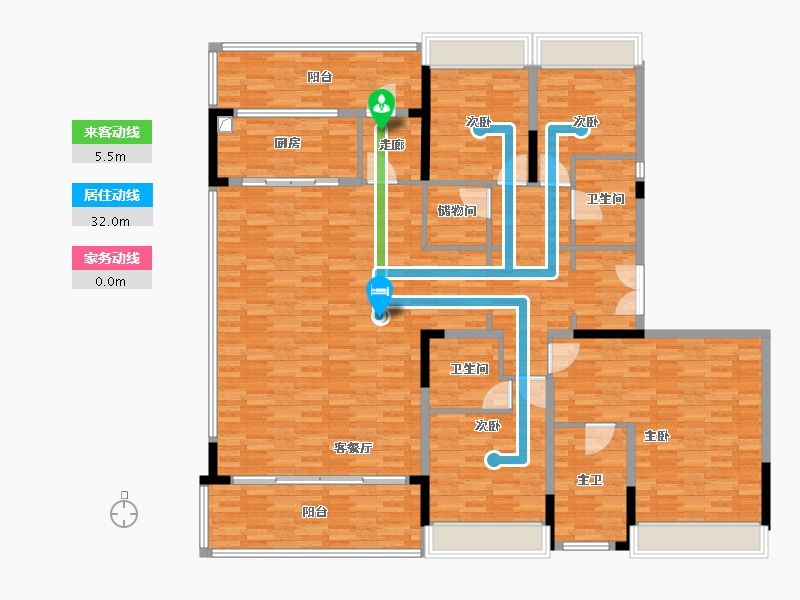 江苏省-常州市-中吴江南春-187.96-户型库-动静线