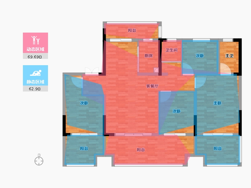 河南省-周口市-郸城建业城-143.00-户型库-动静分区