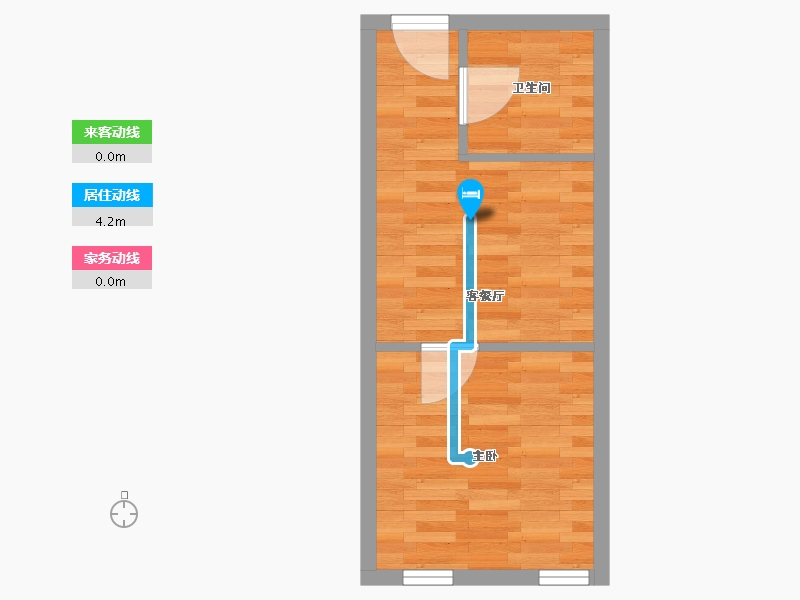 浙江省-杭州市-摩卡商务馆-38.40-户型库-动静线