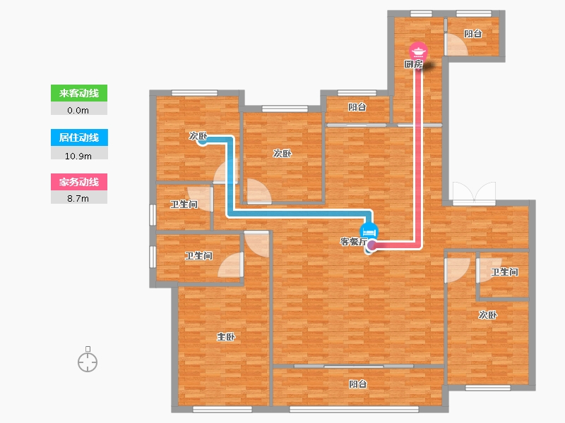 江西省-南昌市-紫金城-162.40-户型库-动静线