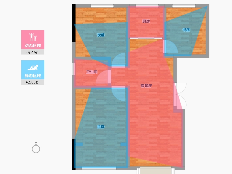 山西省-吕梁市-千祥-99.20-户型库-动静分区