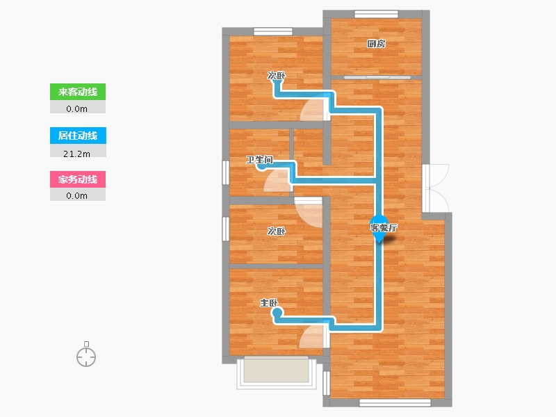 甘肃省-酒泉市-紫庭花园-81.14-户型库-动静线