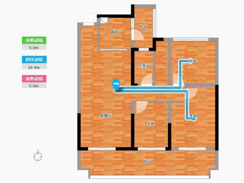 云南省-红河哈尼族彝族自治州-建水邦泰誉府-229.60-户型库-动静线