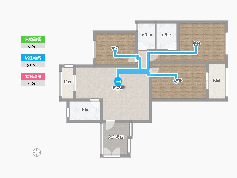 江苏省-常州市-翰林院-99.33-户型库-动静线