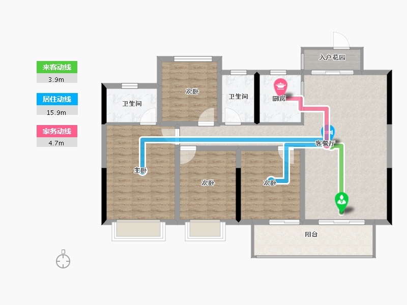 江西省-景德镇市-曲悦风荷-113.00-户型库-动静线