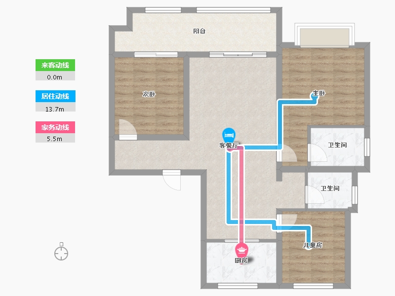 陕西省-西安市-铂悦府-99.00-户型库-动静线