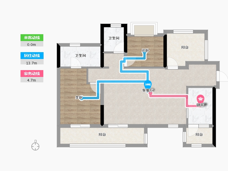 贵州省-贵阳市-中科怡璟-82.07-户型库-动静线