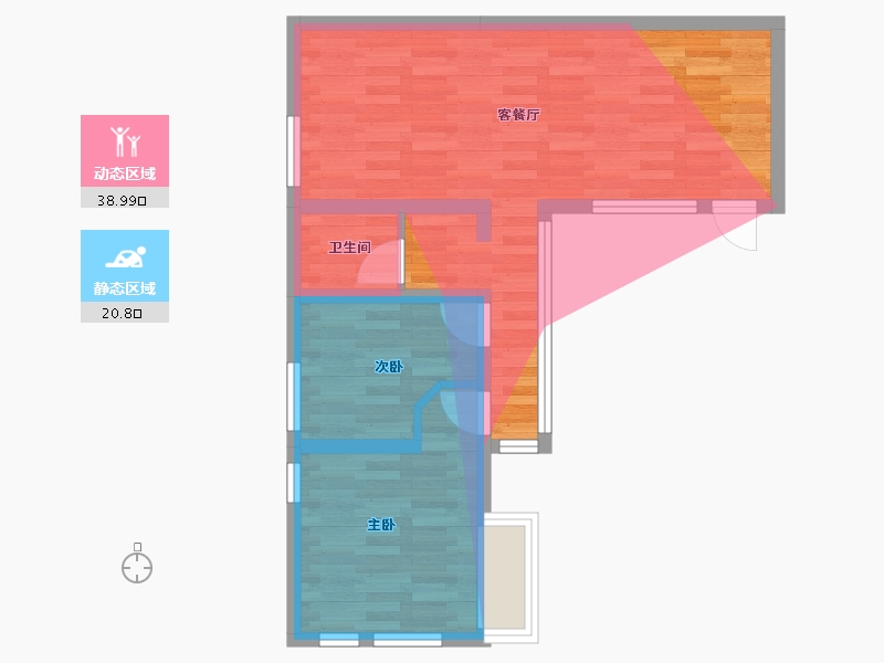 四川省-成都市-山那边水映汀洲-52.00-户型库-动静分区