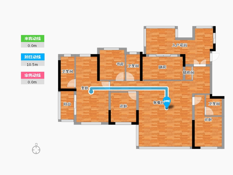 四川省-成都市-越秀天悦云萃二期-133.34-户型库-动静线