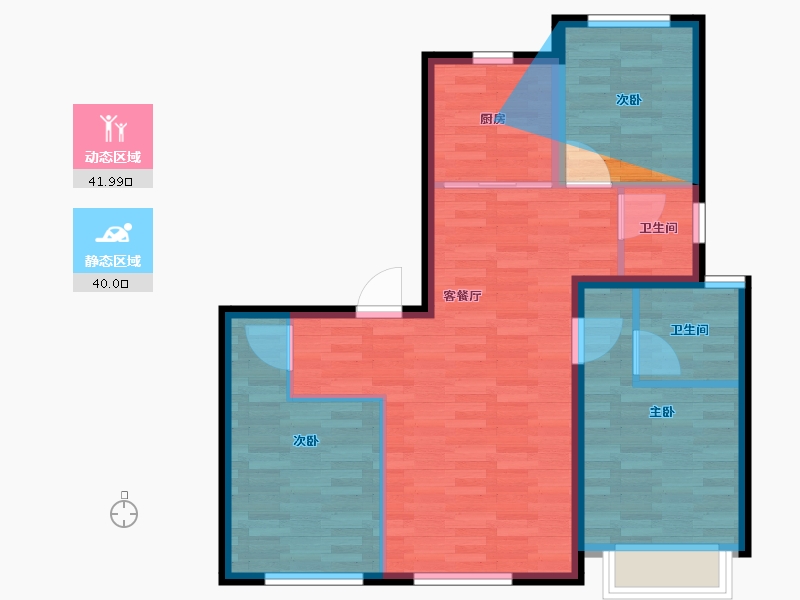 河北省-廊坊市-香汐映月-73.28-户型库-动静分区