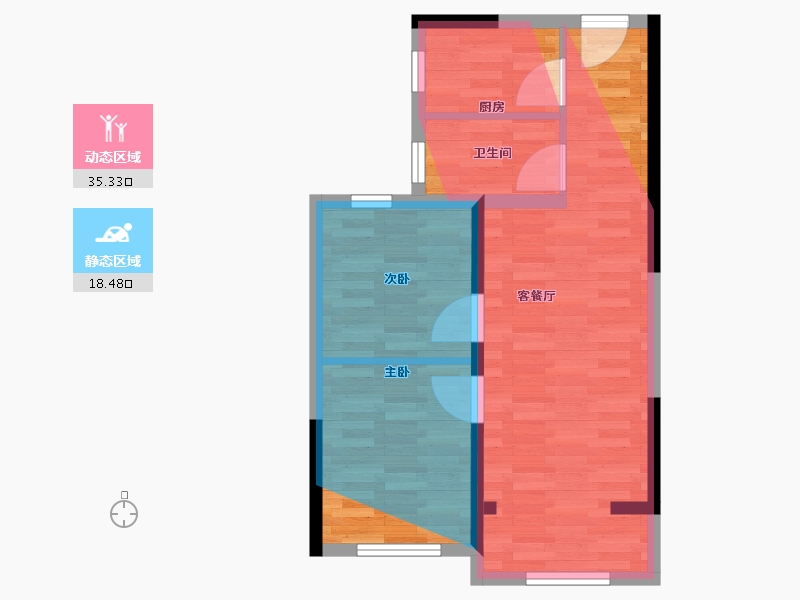 河北省-石家庄市-保利天汇华章-53.25-户型库-动静分区