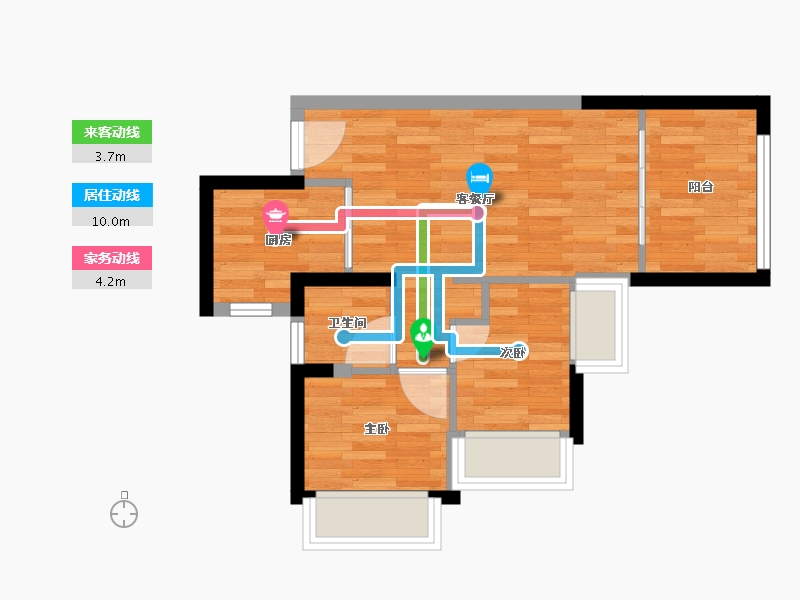 广东省-深圳市-金洪名筑-45.09-户型库-动静线